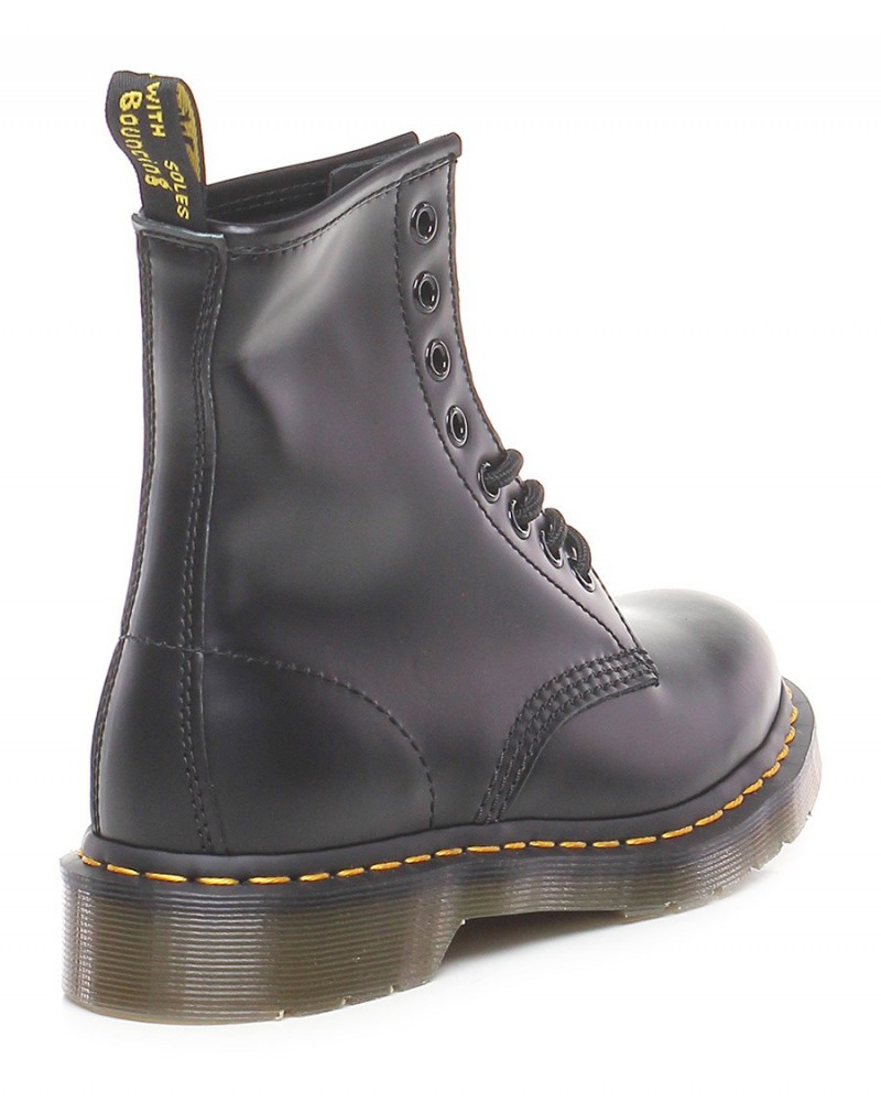 Botín de hombre negro Dr Martens 1460 smooth